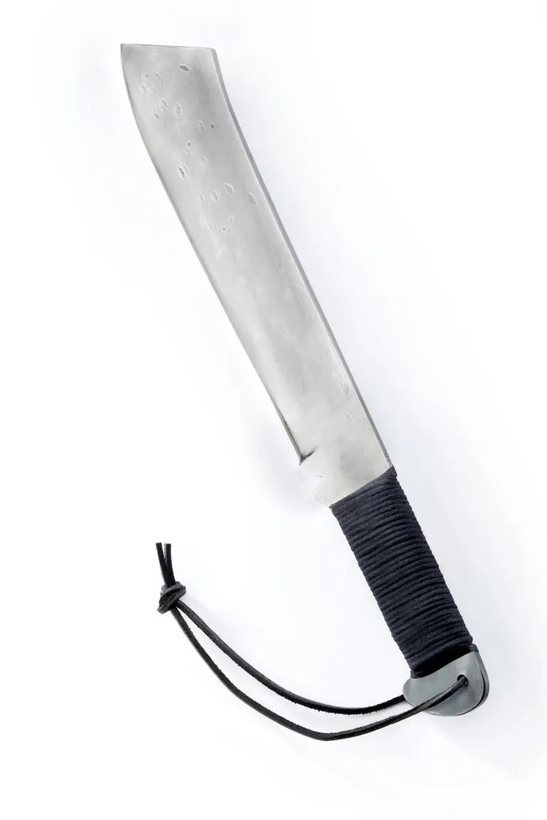 17" Rambo First Blood IV Machete Bushcraft Machete Cord Wrapped (Spring Steel, D2 Steel are also available)-Camping & Hunting Machete