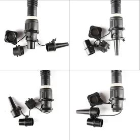 3X Inflatable Boat Pump Paddle Board Air Paddle Kayak Accessory
