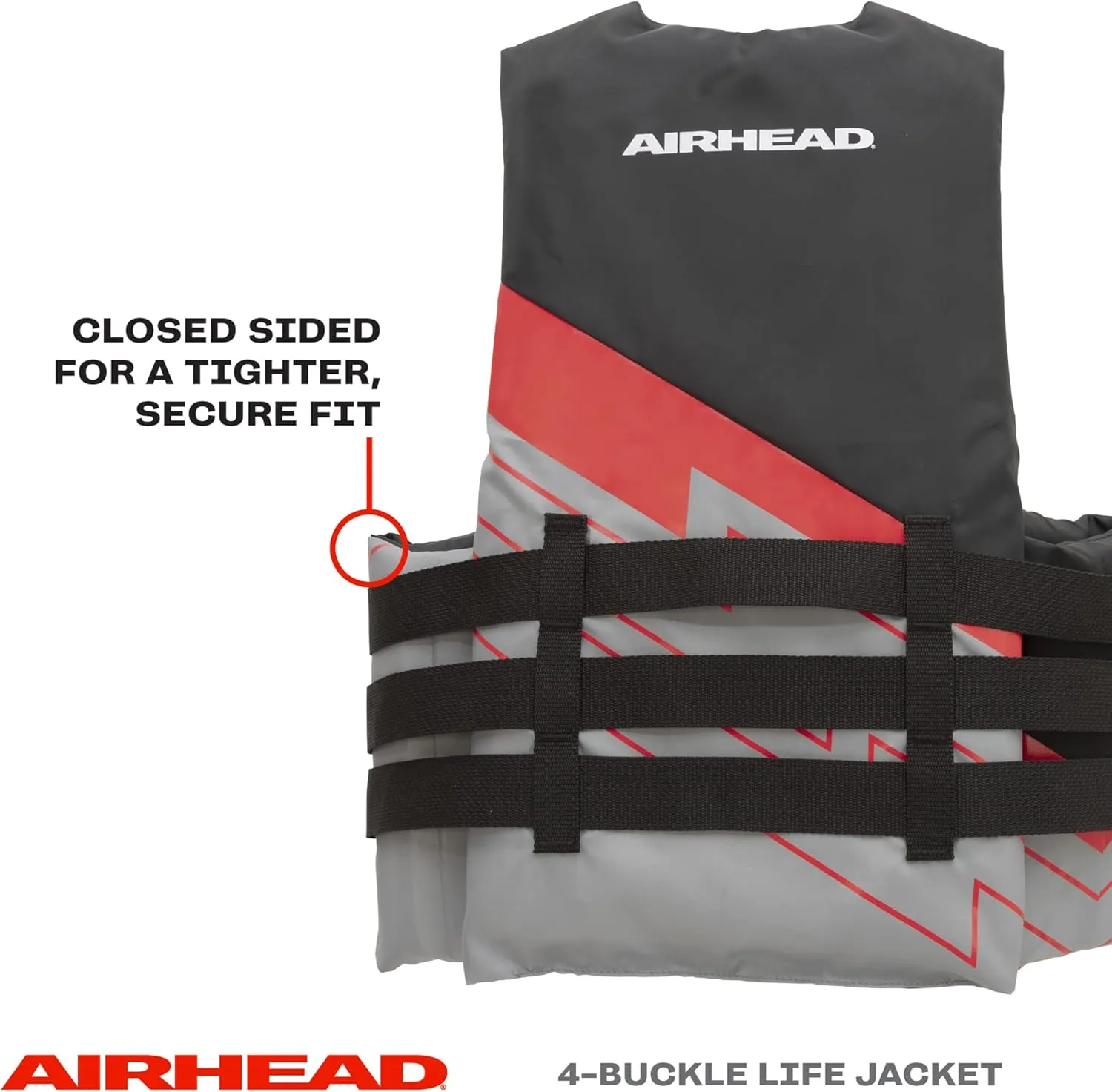 Airhead Bolt Life Vest | Closed Sided PFD | Child, Youth and Adult