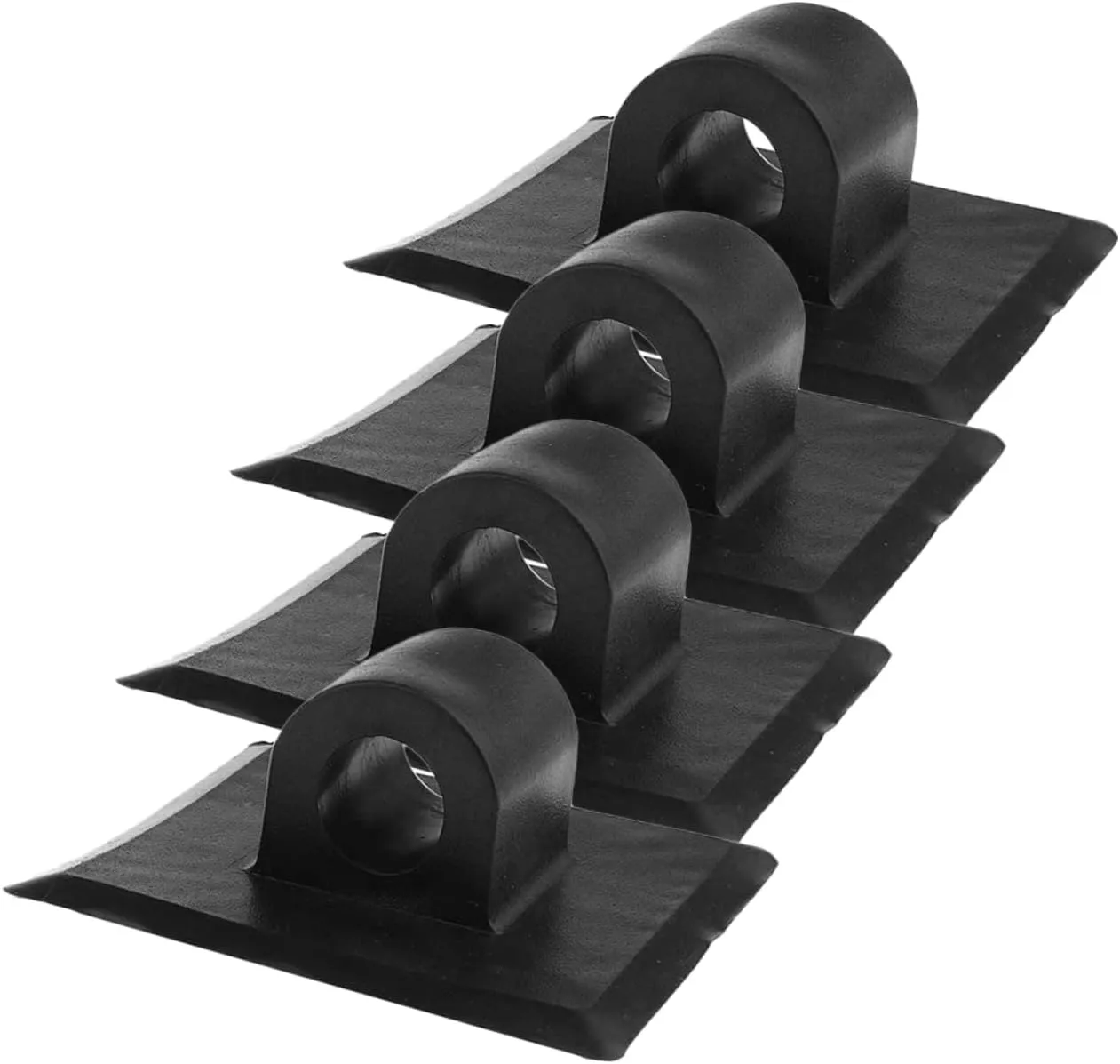 BESPORTBLE 4pcs Durable Kayak Motor Mount Bracket Clip Sturdy Motor Fixing Support for Canoes Fishing Boats and Rafts Lightweight Engine Holder for Harsh Conditions