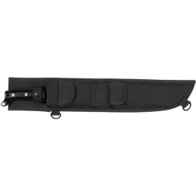 Black - Tactical MOLLE 18 in. Jungle Machete Sheath