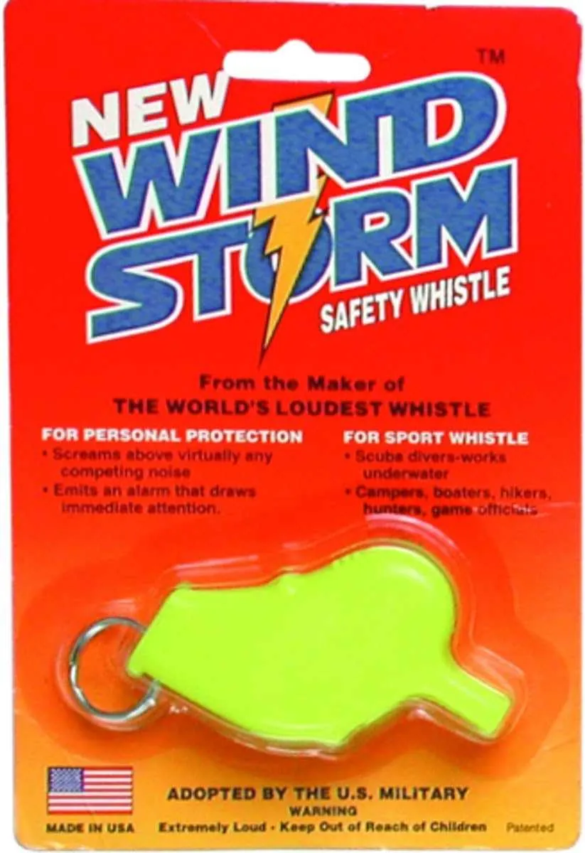 Emergency Preparedness: Loud Storm Safety Whistles | Reltek Ready Gear
