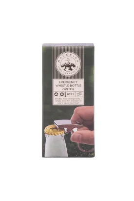 Emergency Whistle Bottle Opener
