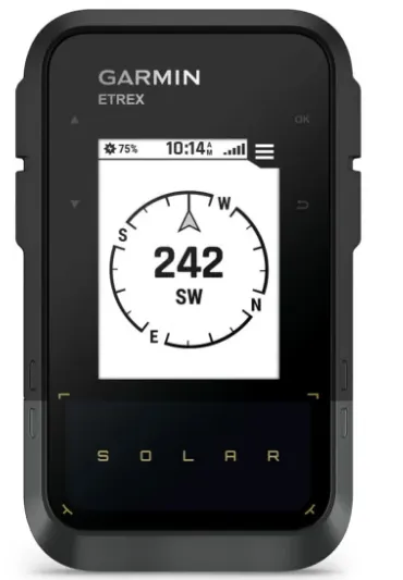 Garmin eTrex® Solar Solar Powered GPS Handheld Navigator