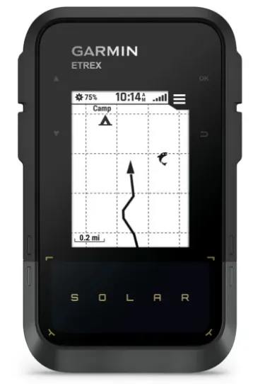 Garmin eTrex® Solar Solar Powered GPS Handheld Navigator