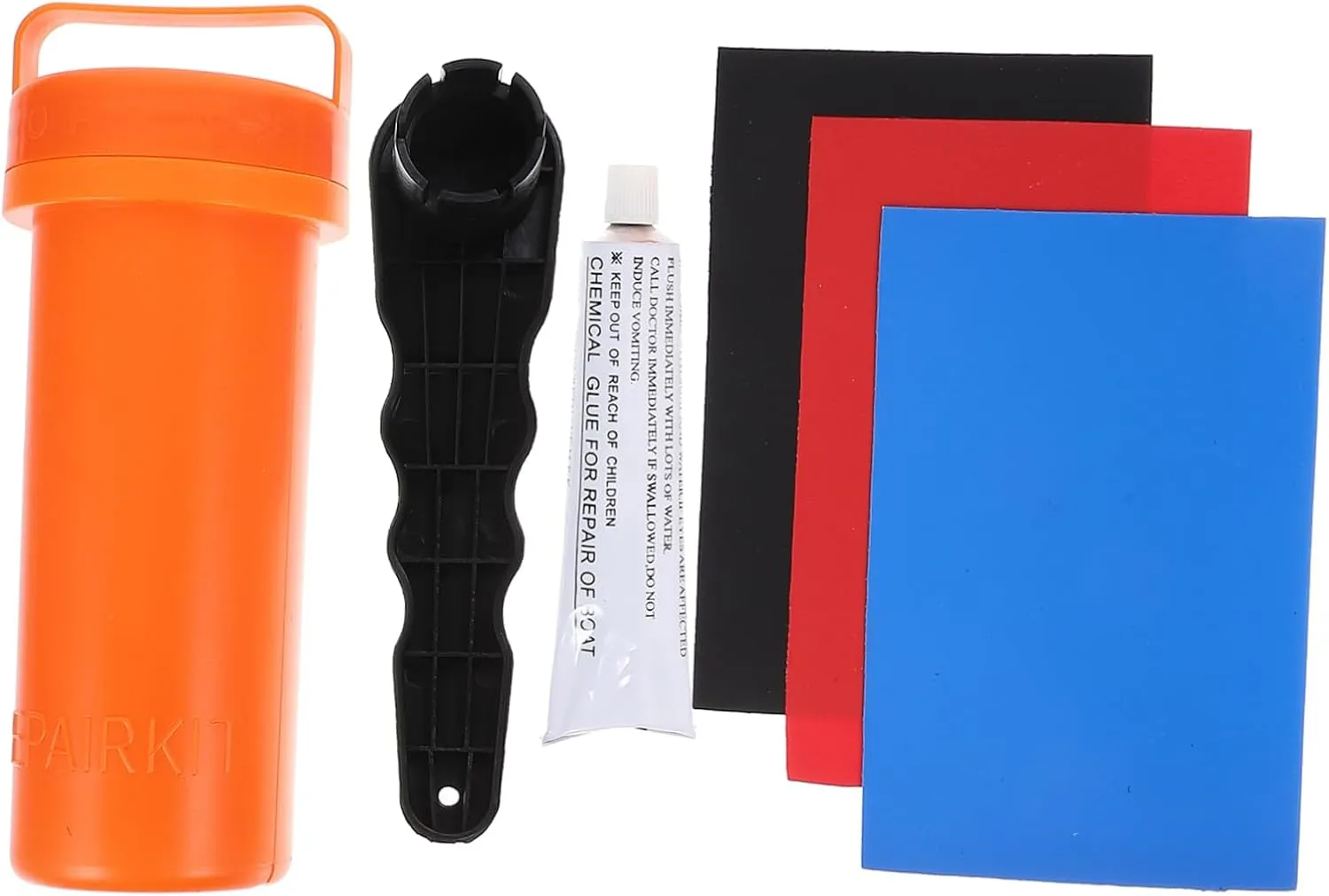 LIFKOME -one Paddleboard Repair Kit Inflatable Patch Kit for Paddleboard Rafts Dinghy Versatile
