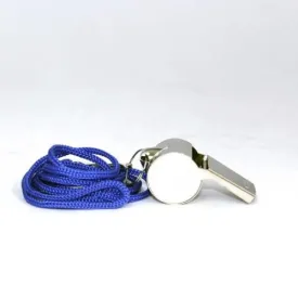 Metal Whistle with Lanyard