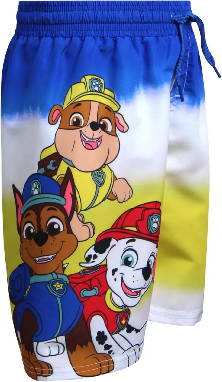 Nickelodeon Boys Swim Trunks - Paw Patrol Chase Marshall Rubble TMNT UPF 50  Boys Swim Shorts for Toddler and Little Boy