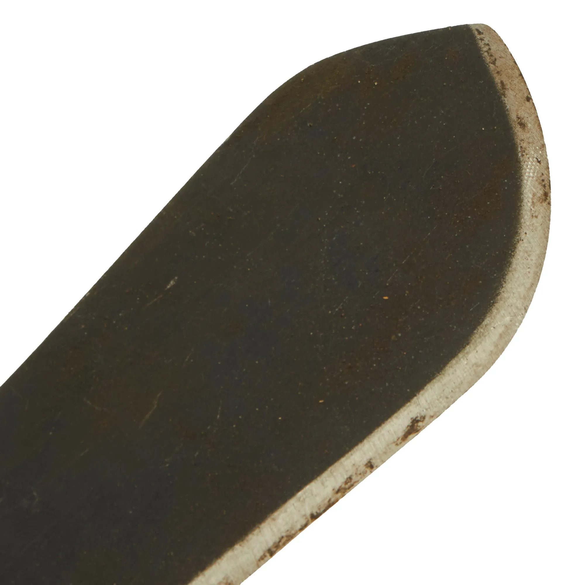 Original Scarce Australian WWII 15” Machete with Plastic Handles and Canvas Sheath - Dated 1945