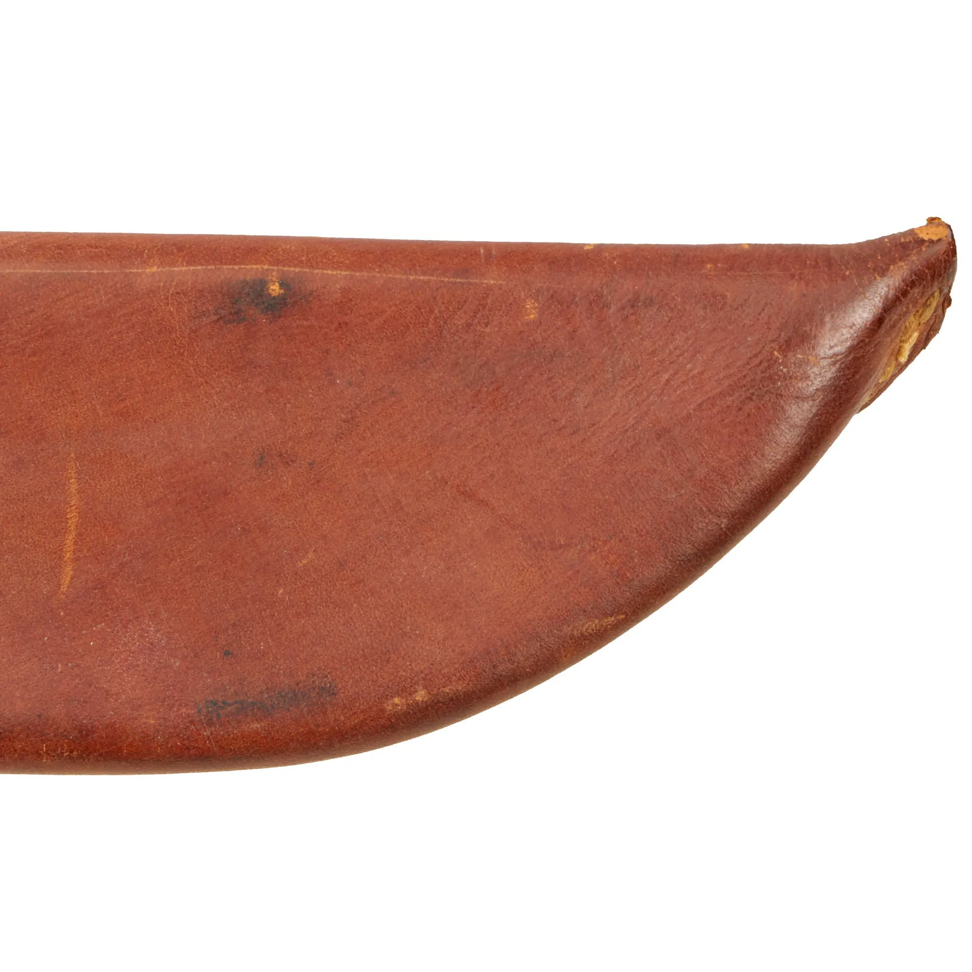 Original U.S. WWII Collins & Co Legitimus Model Machete Dated 1942 With Signal Corps LC-14A Marked Scabbard