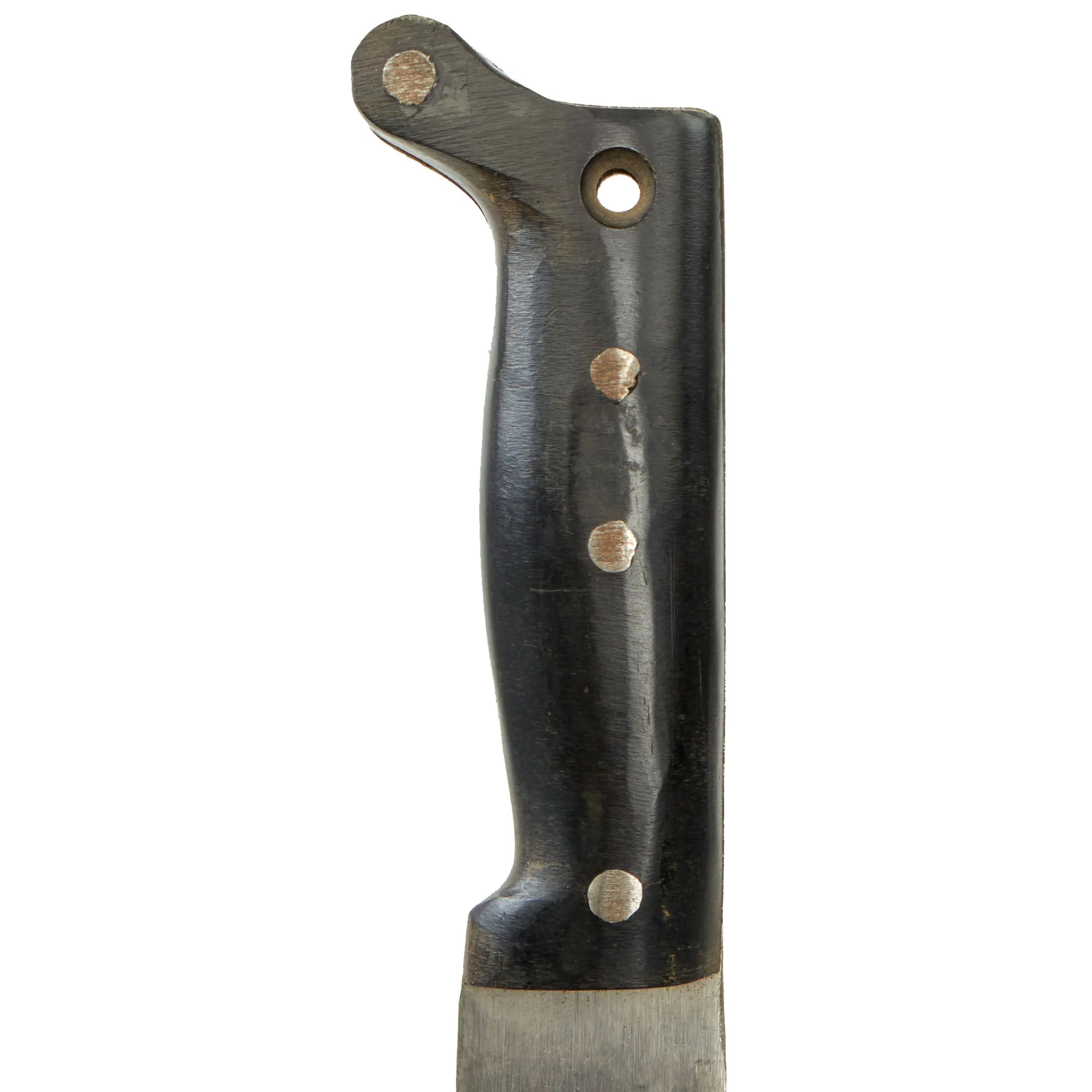 Original U.S. WWII Collins & Co Legitimus Model Machete Dated 1942 With Signal Corps LC-14A Marked Scabbard