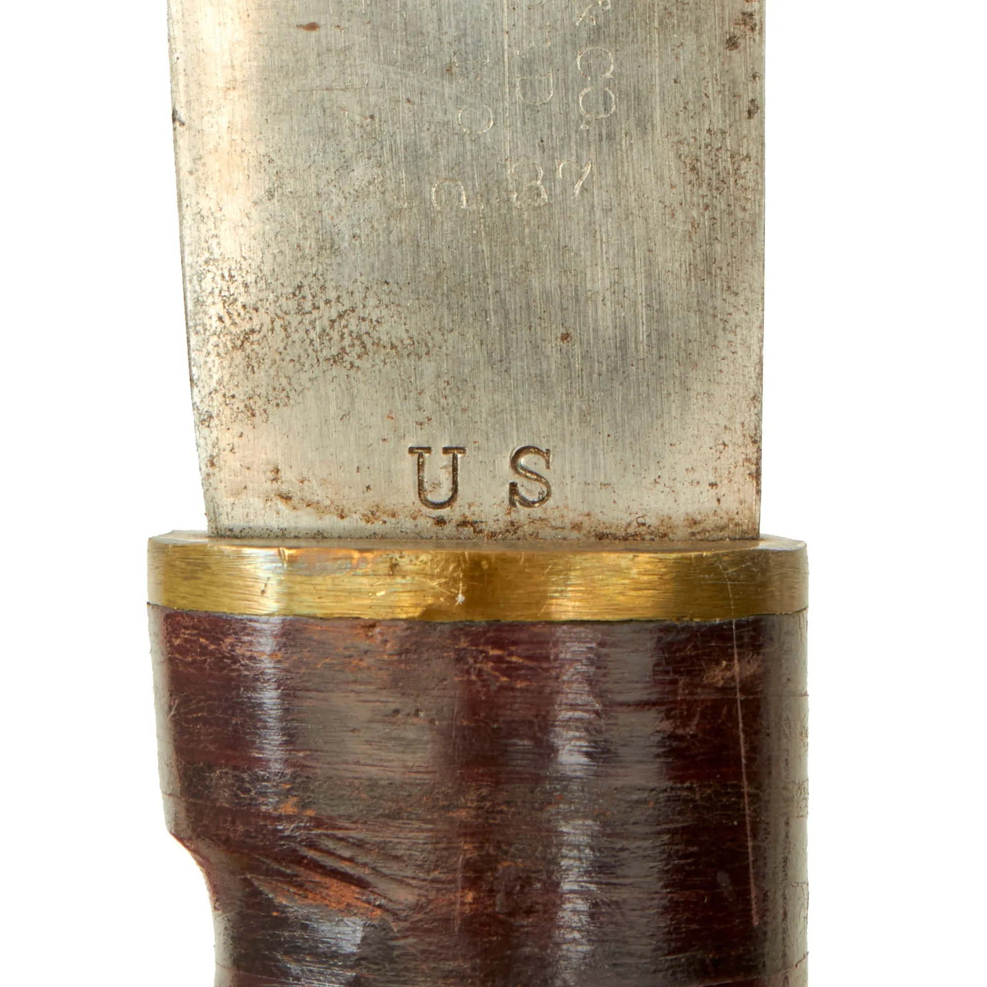 Original U.S. WWII Collins & Co Legitimus No. 37 Machete With Signal Corps Marked Scabbard