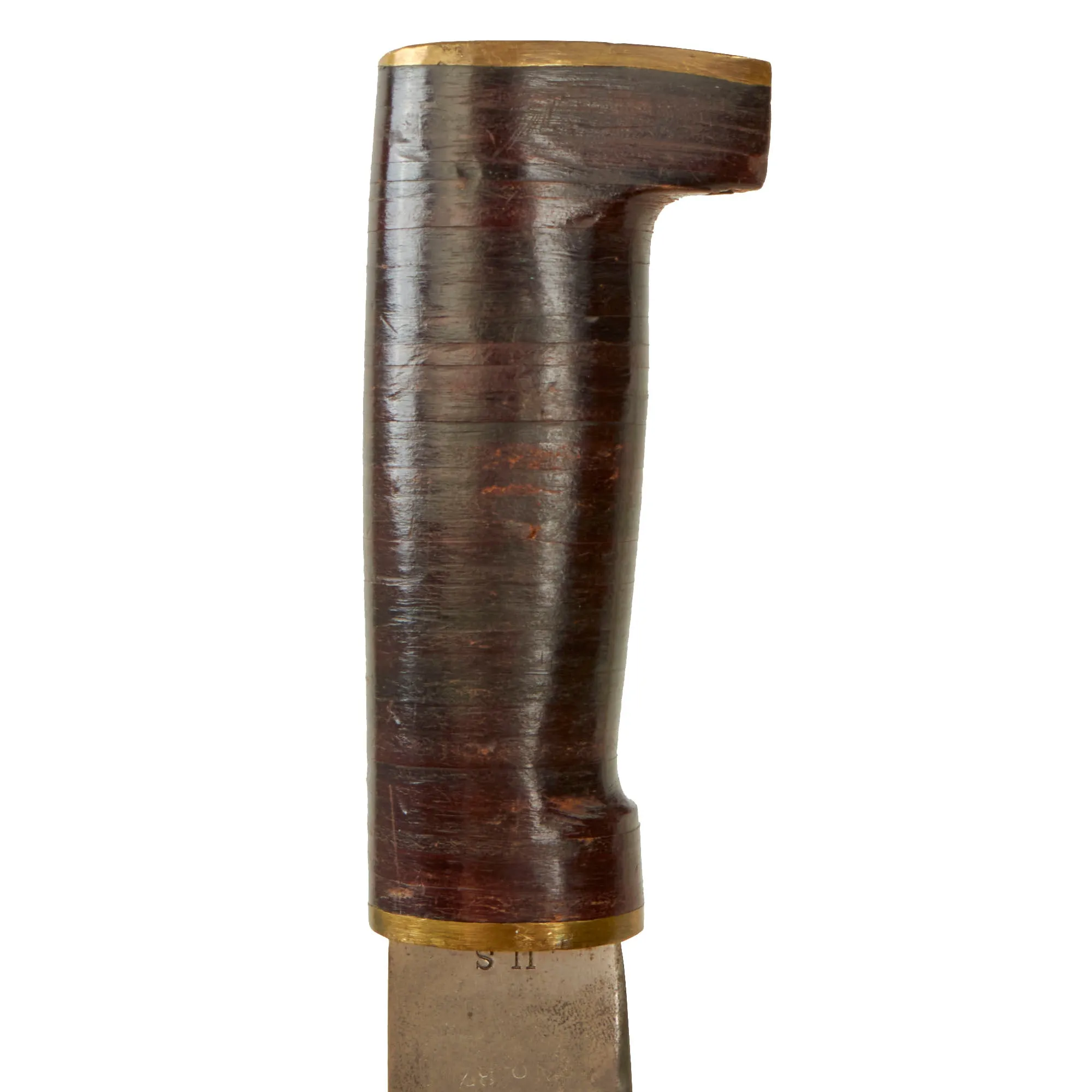 Original U.S. WWII Collins & Co Legitimus No. 37 Machete With Signal Corps Marked Scabbard