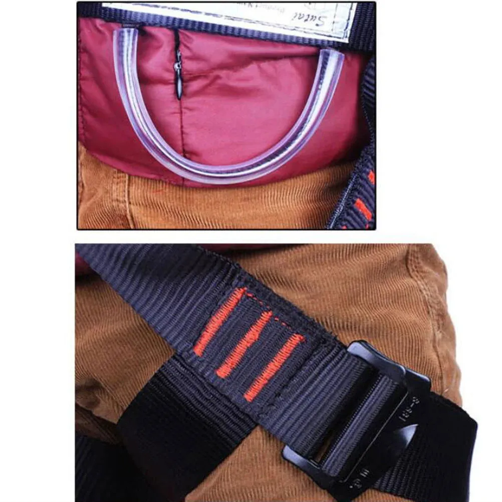 Outdoor Climbing Harness Protect Waist Safety Harness National Standard Half Body Safety Belt for Downhill Mountaineering