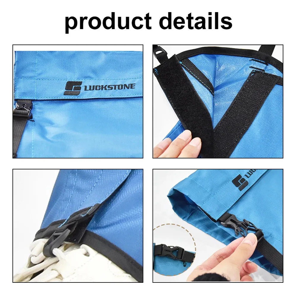 Outdoor Gaiters Sleeve Leg Protector Climbing Calf Sleeve Snowfield Desert Walking Cycling Waterproof Gaiters Sleeve