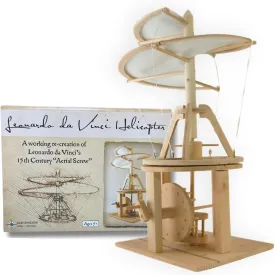 Pathfinders STEM Kit  Leonardo da Vinci Helicopter Model kit Science Kits for Kids Age 12-14 | stem Kits for Kids Age 12-14 Physics Toys | Engineering | Learning Resources