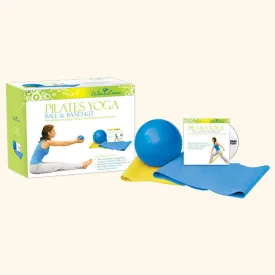 Pilates Yoga Ball & Band Kit