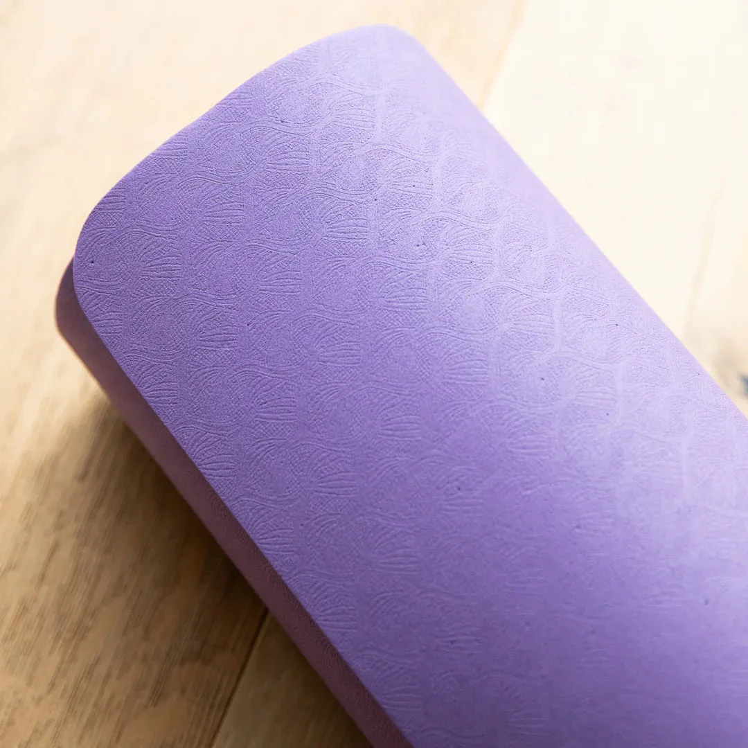 Pure Zone Yoga Mat - Purple - 60x180cm