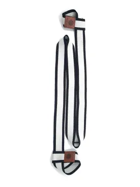Yoga Mat Carry Strap Black White