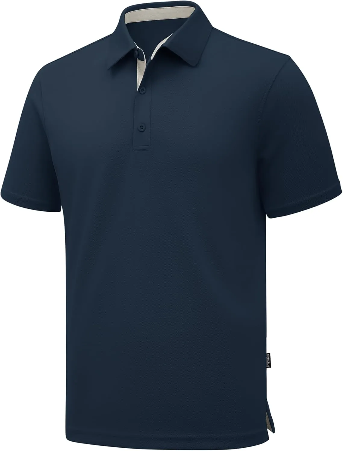 ZITY 3 Pack Polo Shirts for Men Short Sleeve Moisture Wicking T Shirt Business Casual Mens Golf Shirts Collared T-Shirts